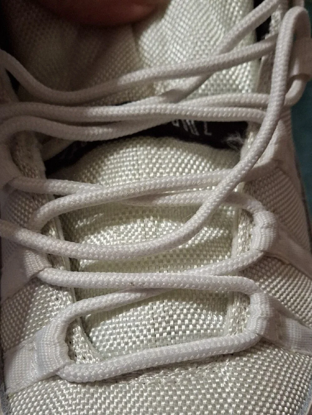 Jordan White and Black Men's High-Top Sneakers